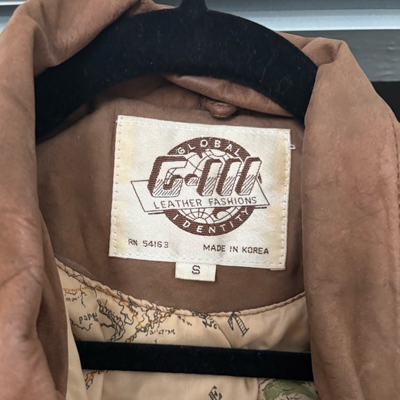 Vintage Brown Leather Jacket - Picture 3 of 11